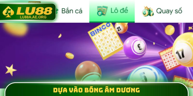 Dựa vào bóng âm dương