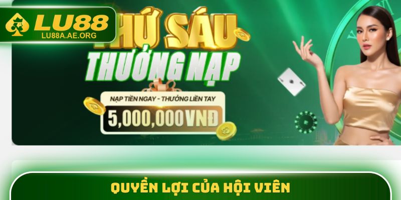 Quyền lợi của hội viên
